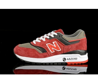 真标 新百伦 NB997.5系列 New Balance复古鞋运动跑步红灰黑36-39